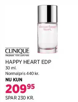 Salling CLINIQUE HAPPY HEART EDP tilbud