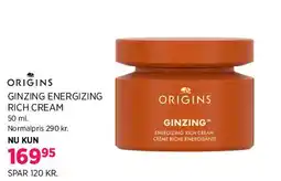 Salling Origins GinZing Energizing Rich Cream tilbud