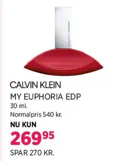 Salling CALVIN KLEIN MY EUPHORIA EDP tilbud