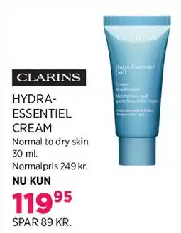 Salling Clarins Hydra-Essentiel Cream tilbud