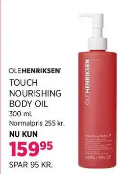 Salling Ole Henriksen Touch Nourishing Body Oil tilbud