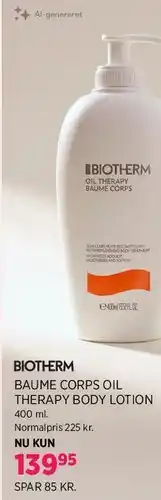 Salling BAUME CORPS OIL THERAPY BODY LOTION tilbud