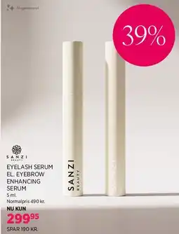 Salling EYELASH SERUM / EYEBROW ENHANCING SERUM tilbud