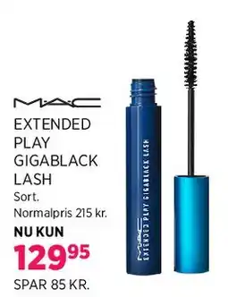 Salling MAC Extended Play GigaBlack Lash tilbud