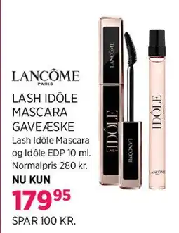 Salling Lancôme Lash Idôle mascara (gaveæske) tilbud