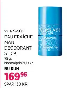 Salling Versace Eau Fraîche Man Deodorant Stick tilbud