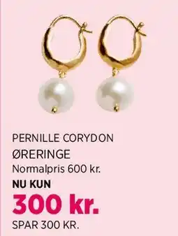 Salling Pernille Corydon øreringe (perle) tilbud