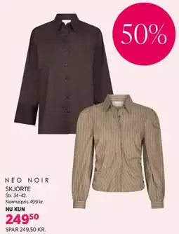 Salling Neo Noir skjorte tilbud
