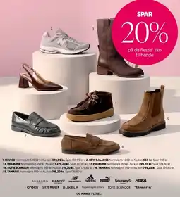 Salling SPAR 20% på de fleste* sko til hende tilbud