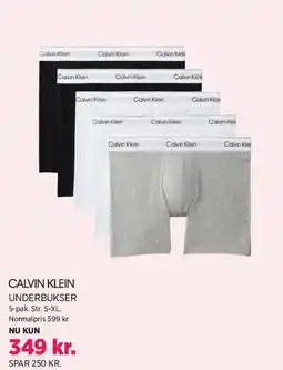 Salling CALVIN KLEIN UNDERBUKSER tilbud