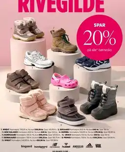Salling RIVEGILDE - SPAR 20% på alle børnesko tilbud