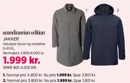 Salling Scandinavian edition Jakker tilbud