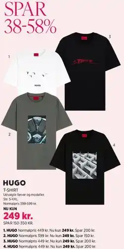 Salling HUGO T-SHIRT tilbud