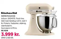 Salling KitchenAid røremaskine (Artisan) tilbud