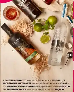 Salling Cognac, whiskey & vodka tilbud