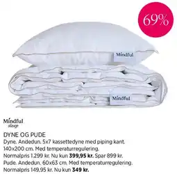 Salling Mindful - dyne og pude tilbud