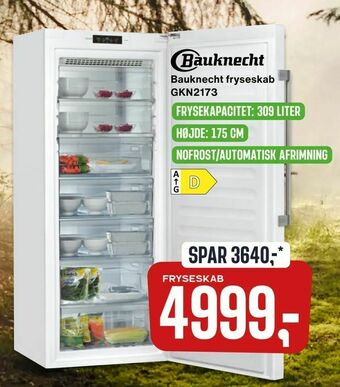 Skousen fryseskab tilbud