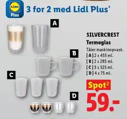 Lidl Silvercrest Termoglas tilbud