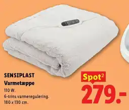 Lidl SensiPlast Varmetæppe tilbud