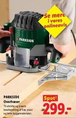 Lidl Parkside Overfræser tilbud
