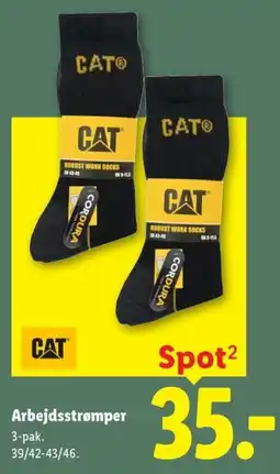 Lidl Cat arbejdsstrømper tilbud