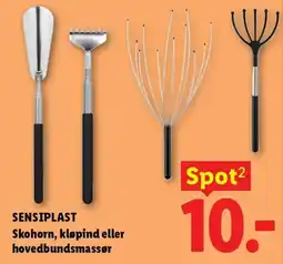 Lidl SensiPlast Skohorn, kløpind eller hovedbundsmassør tilbud
