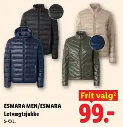 Lidl Esmara Men/Esmara Letvægtsjakke tilbud
