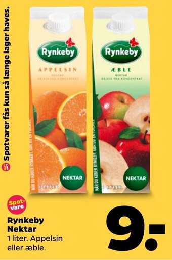 Netto Rynkeby Nektar 1 Liter tilbud