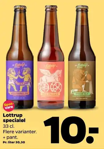 Netto Lottrup Specialøl 33 Cl tilbud