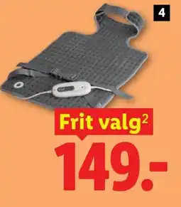 Lidl Sensiplast Varmepude til ryg og nakke tilbud