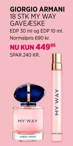 Salling GIORGIO ARMANI tilbud