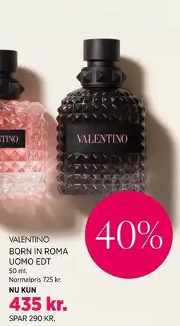 Salling BORN IN ROMA UOMO EDT tilbud
