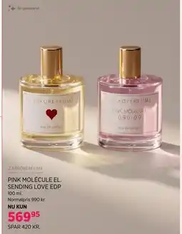 Salling ZARKOPERFUME PINK MOLÉCULE EL. SENDING LOVE EDP tilbud