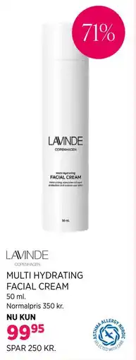 Salling MULTI HYDRATING FACIAL CREAM tilbud