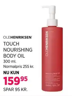 Salling TOUCH NOURISHING BODY OIL tilbud
