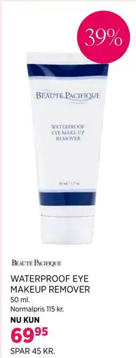 Salling BEAUTÉ PACIFIQUE WATERPROOF EYE MAKEUP REMOVER tilbud
