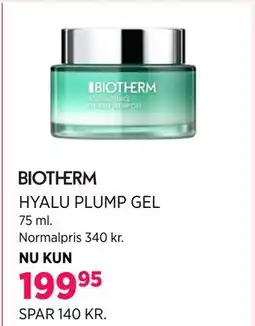 Salling BIOTHERM HYALU PLUMP GEL tilbud