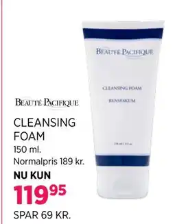 Salling BEAUTÉ PACIFIQUE CLEANSING FOAM tilbud