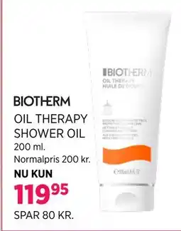 Salling BIOTHERM OIL THERAPY SHOWER OIL tilbud