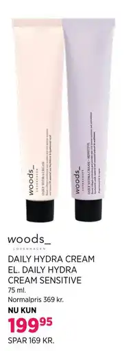 Salling DAILY HYDRA CREAM EL. DAILY HYDRA CREAM SENSITIVE tilbud