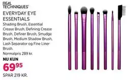 Salling REAL TECHNIQUES EVERYDAY EYE ESSENTIALS tilbud