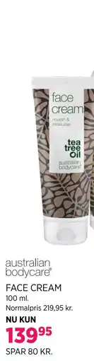 Salling australian bodycare FACE CREAM tilbud