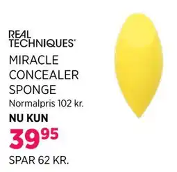 Salling REAL TECHNIQUES MIRACLE CONCEALER SPONGE tilbud