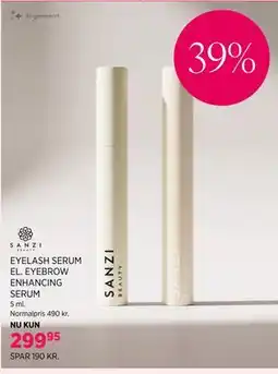 Salling EYELASH SERUM EL. EYEBROW ENHANCING SERUM tilbud