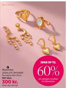 Salling Maanesten UDVALGTE SMYKKER tilbud