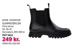 Salling GUMMISTØVLER tilbud
