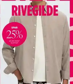 Salling SPAR 25% på det meste* tøj til ham tilbud