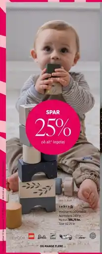 Salling Spar 25% på alt legetøj tilbud