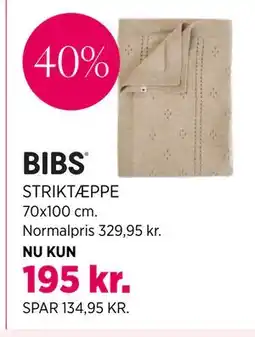 Salling BIBS STRIKTÆPPE tilbud