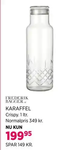 Salling FREDERIK BAGGER KARAFFEL tilbud